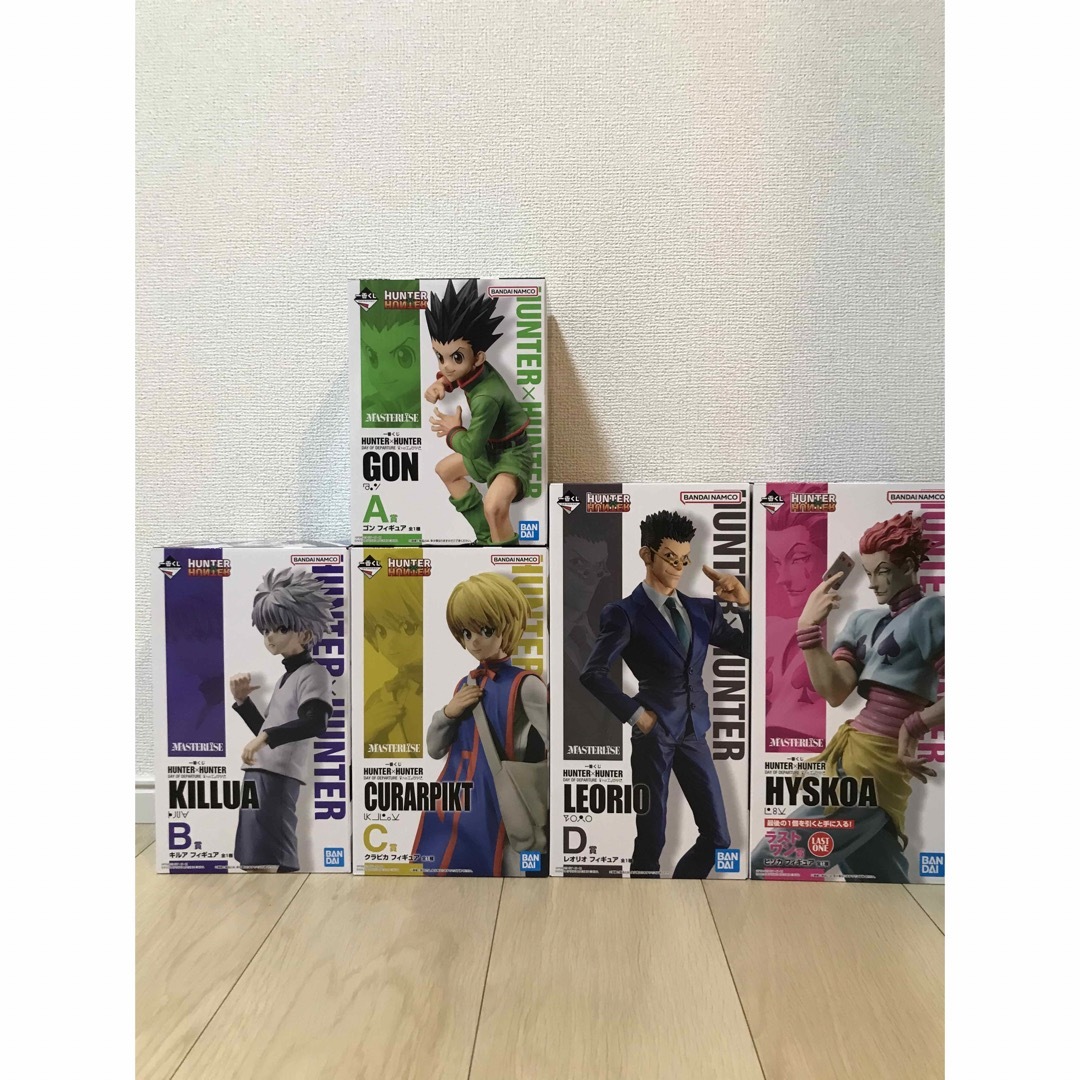 HUNTER×HUNTER 一番くじ フィギュアコンプリートセット おまけ付き-