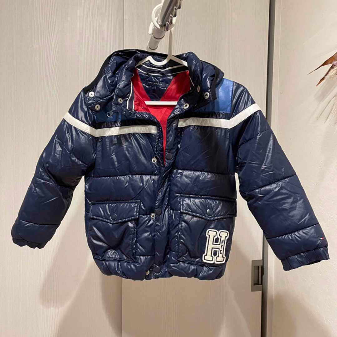 TOMMY HILFIGER(トミーヒルフィガー)のTommy hilfiger トミーヒルフィガー ダウン ジャケット 110 キッズ/ベビー/マタニティのキッズ服男の子用(90cm~)(ジャケット/上着)の商品写真