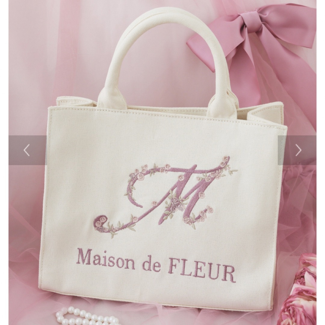 Maison de FLEUR トートバッグ