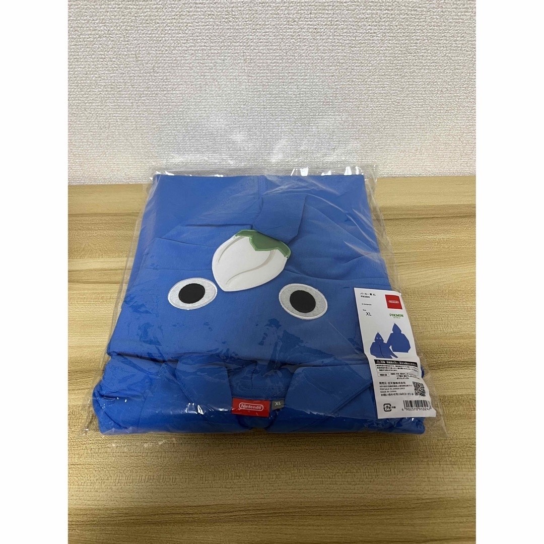 \\限定品 XLサイズ/ パーカー 青ピクミン PIKMIN Nintendo