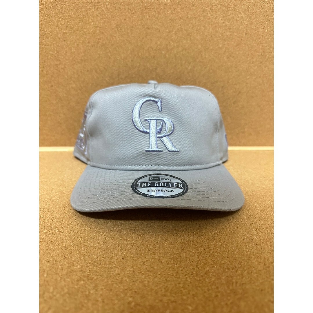 ニューエラ コロラドロッキーズ Golfer パープルスモークカラー