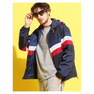 希少 MONCLER JAPAN  国旗モノグラムナイロンパーカー 16ss