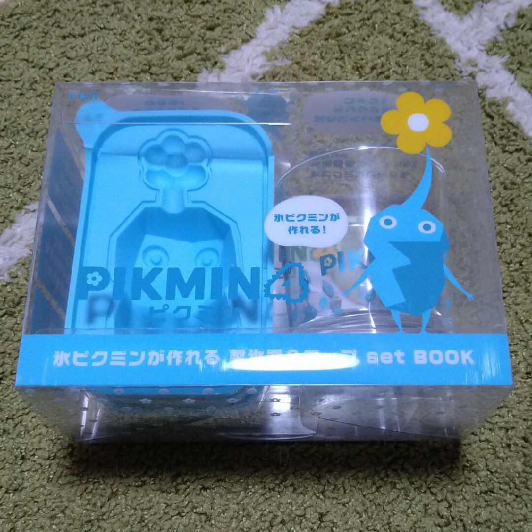 ピクミン４ 氷ピクミンが作れる 製氷器＆コップ set BOOK