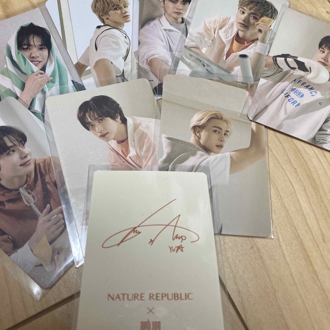 NATURE REPUBLIC(ネイチャーリパブリック)のNCT127 トレカ エンタメ/ホビーのトレーディングカード(その他)の商品写真