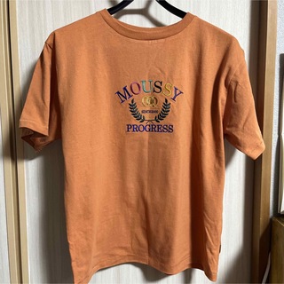 マウジー(moussy)のmoussy Tシャツ オレンジ(Tシャツ(半袖/袖なし))