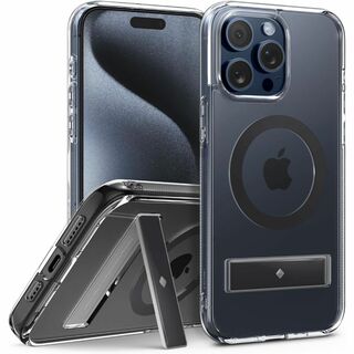  iPhone 15 Pro 用 ケース MagSafe対応 耐衝撃 グリップ (Androidケース)