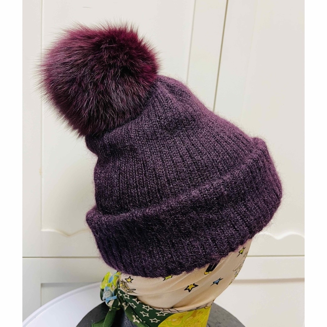 CA4LA - 美品 ほぼ未使用 カシラ CA4LA モヘヤ×シルク×ウール ボンボン