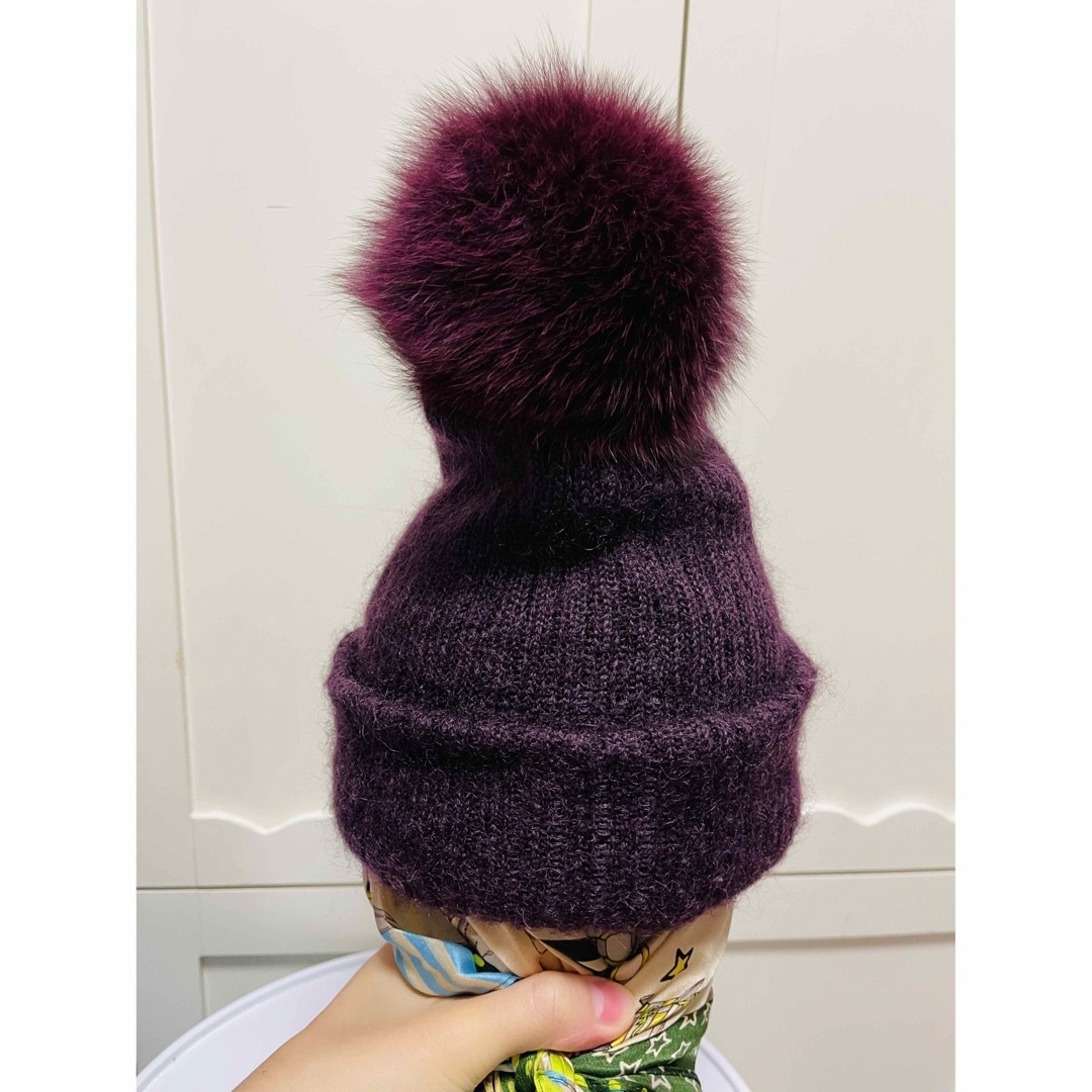 CA4LA - 美品 ほぼ未使用 カシラ CA4LA モヘヤ×シルク×ウール ボンボン