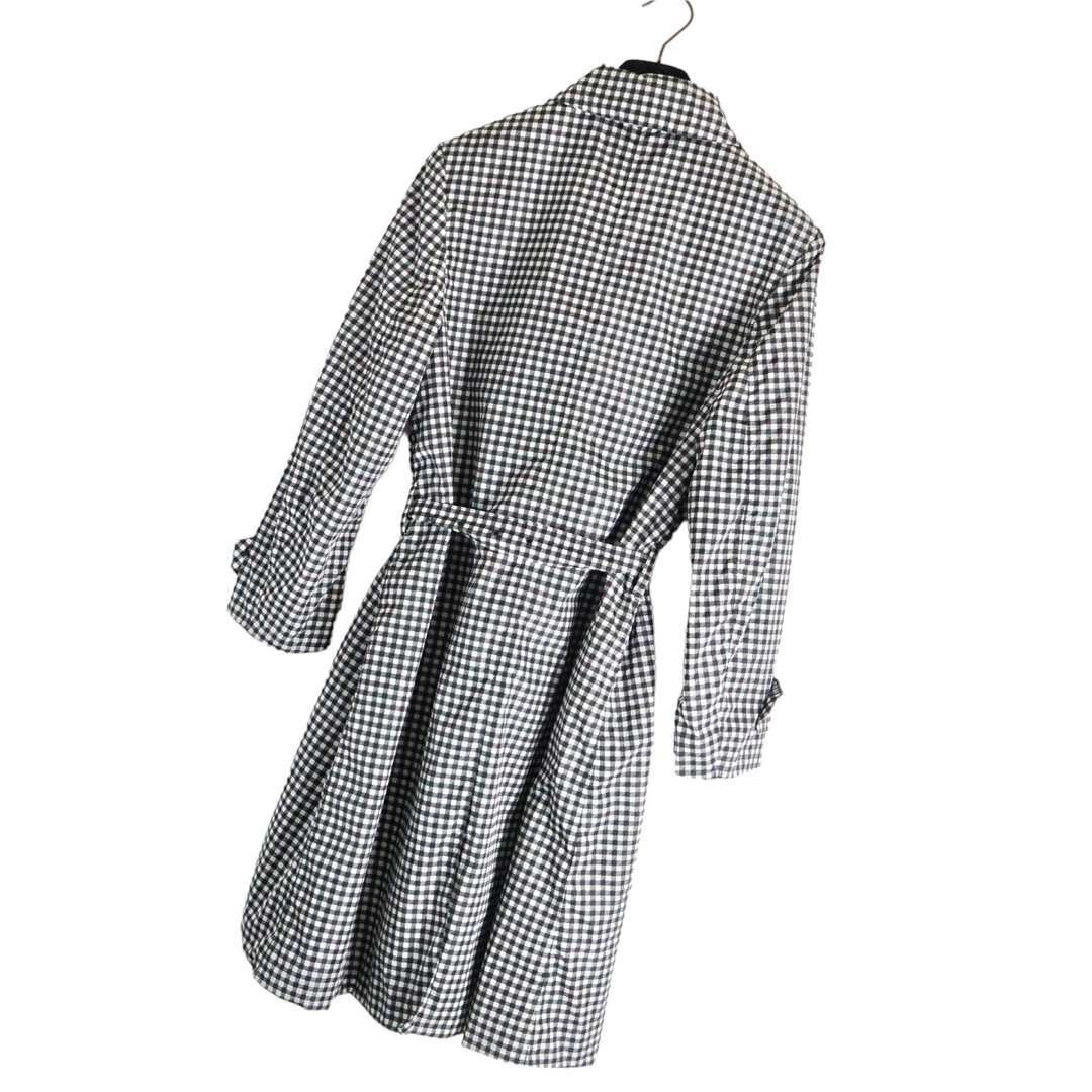 即完売❗️PRADA プラダ ギンガムフリルレース スプリングコート 38
