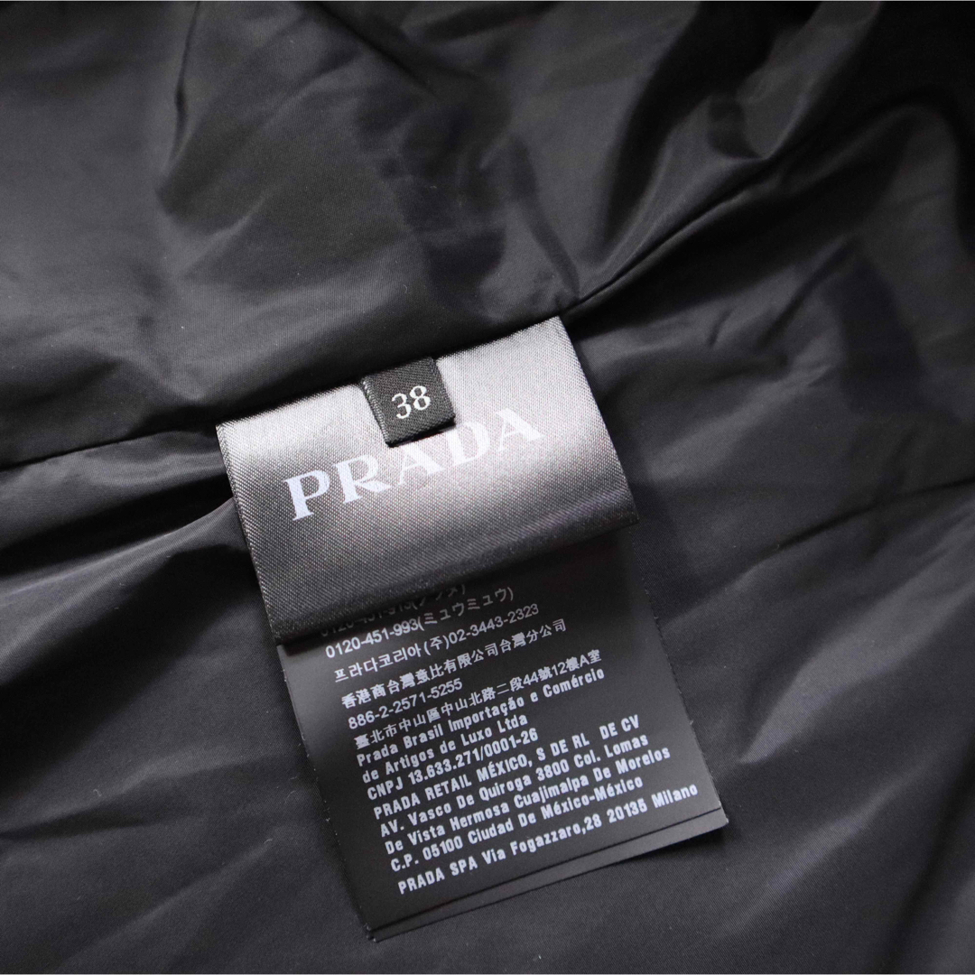 即完売❗️PRADA プラダ ギンガムフリルレース スプリングコート 38