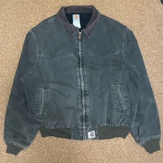 【廃盤カラー】希少 モス色 Carhartt サンタフェジャケット