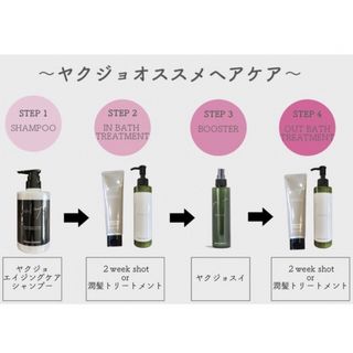 新品未使用 ヤクジョ 潤髪トリートメント ヘアケア ヤクジョスイ 2本