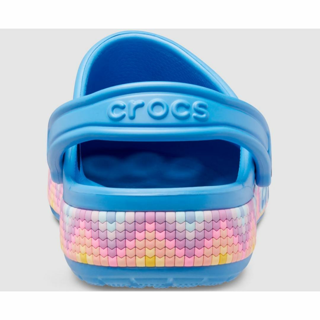 crocs(クロックス)の23cm クロックス バヤバンド シェブロン バンド クロッグ パウダー ブルー レディースの靴/シューズ(サンダル)の商品写真