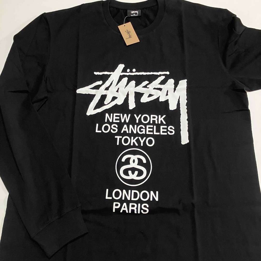 STUSSY WORLD tour LS TEE