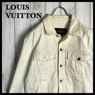 ほぼ未使用 LOUIS VUITTON  ヴィトン デニム ジーンズ ロゴ