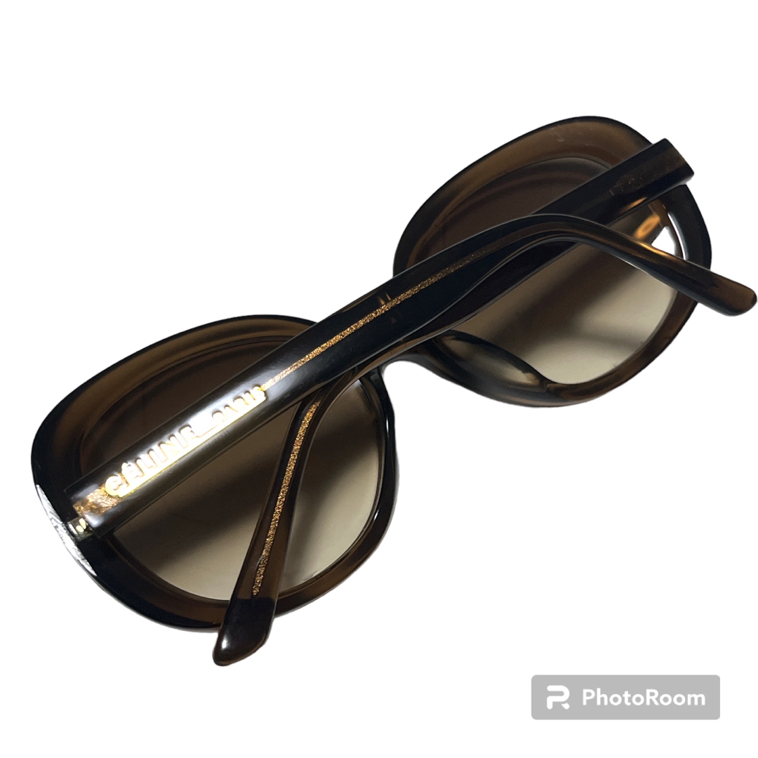 美品 セリーヌ CELINE サングラス レディース SC1762G-