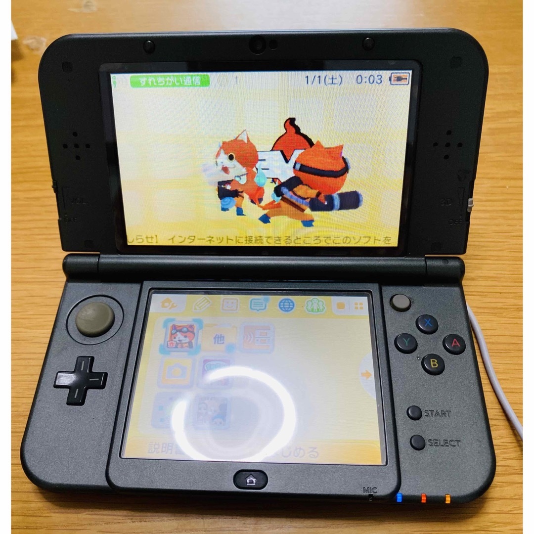 NEW ニンテンドー 3DS LL メタリックブラック(メタリックブラック報酬