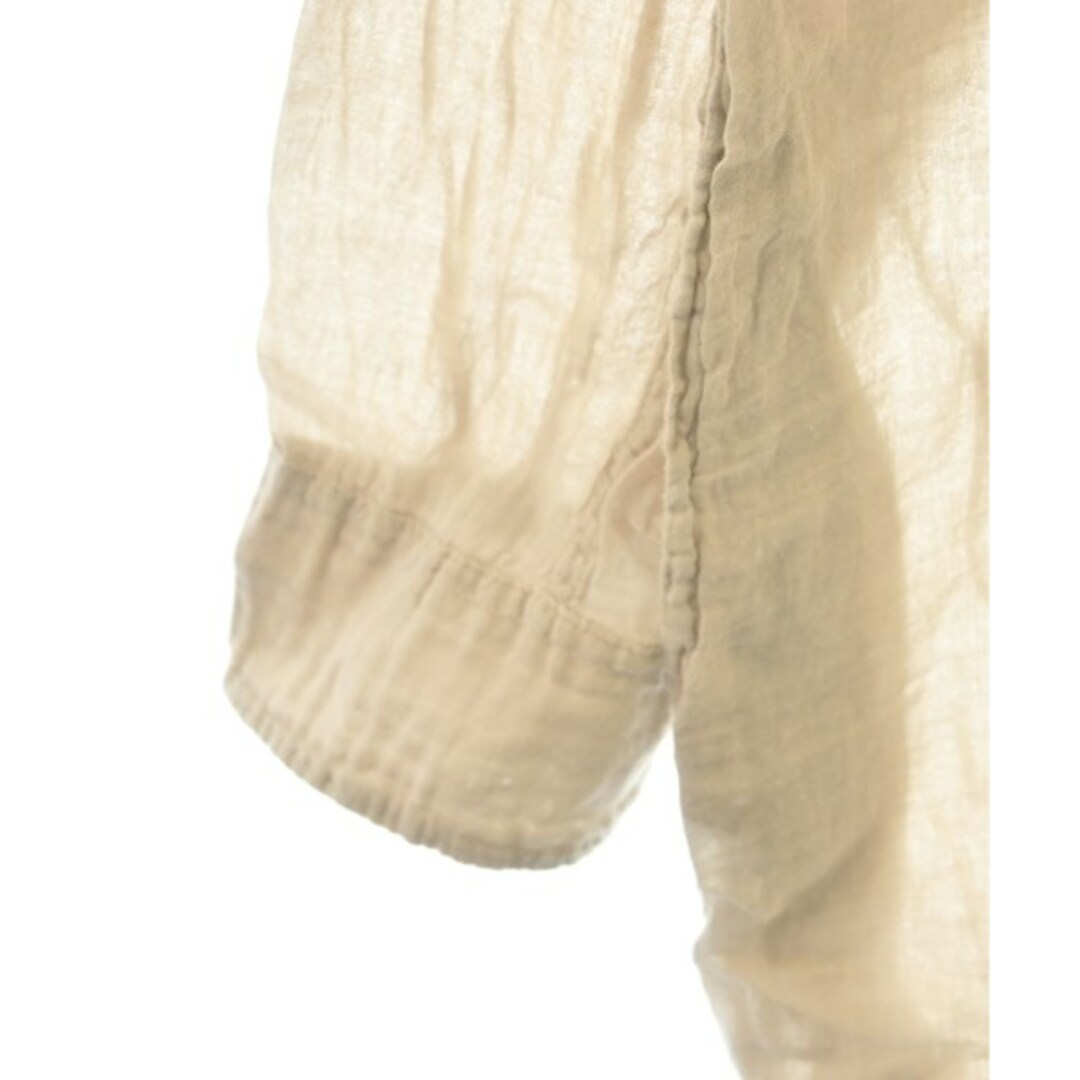 ARMEN(アーメン)のARMEN アーメン カジュアルシャツ 3(L位) ベージュ 【古着】【中古】 レディースのトップス(シャツ/ブラウス(長袖/七分))の商品写真