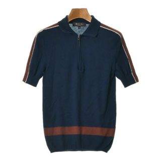 ロロピアーナ(LORO PIANA)のLoro Piana ロロピアーナ ニット・セーター 40(M位) 紺 【古着】【中古】(ニット/セーター)