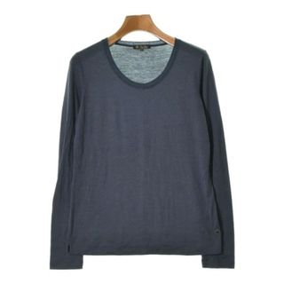 ロロピアーナ(LORO PIANA)のLoro Piana ロロピアーナ Tシャツ・カットソー 40(M位) 紺 【古着】【中古】(カットソー(半袖/袖なし))