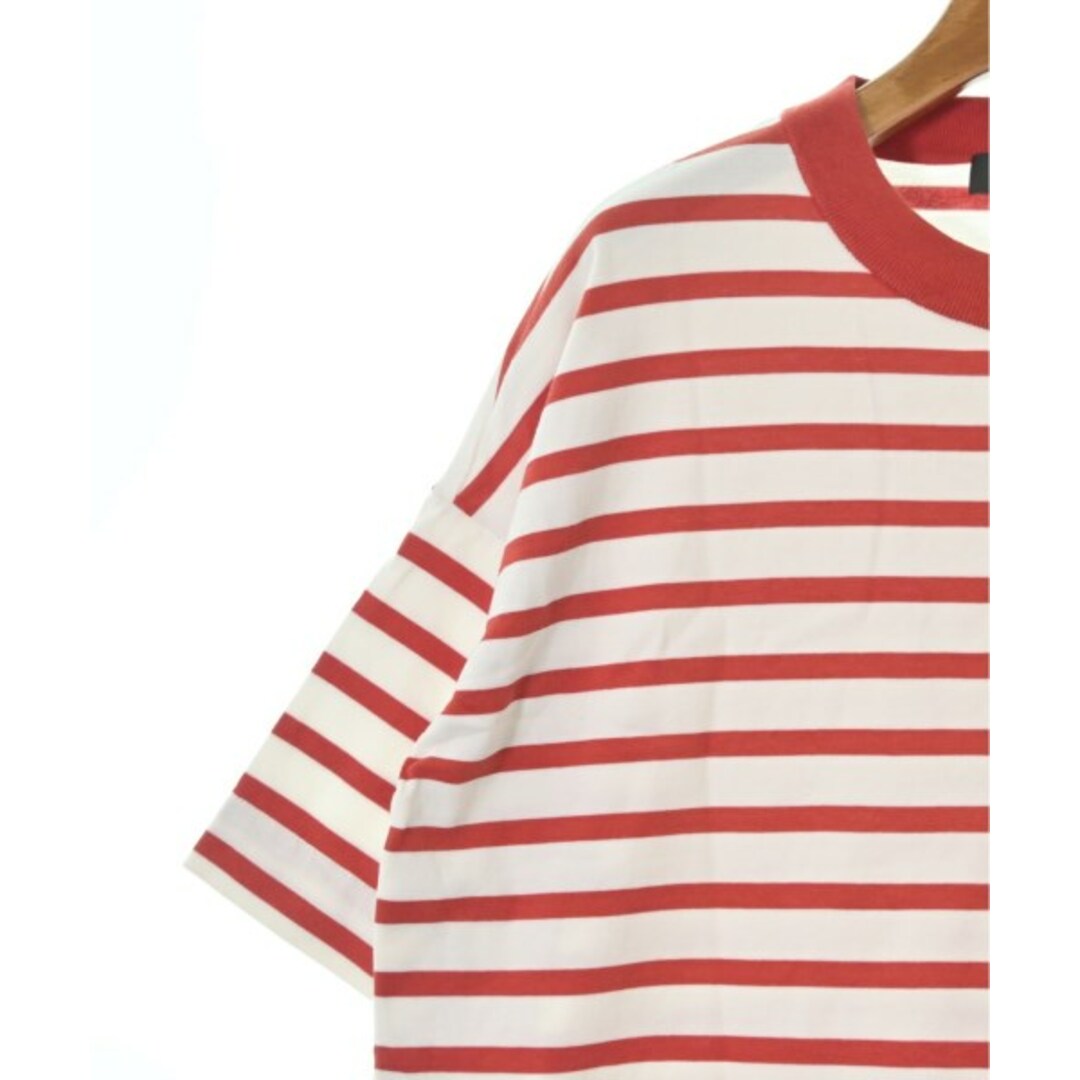 LORO PIANA - Loro Piana Tシャツ・カットソー 46(XL位) 白x赤 