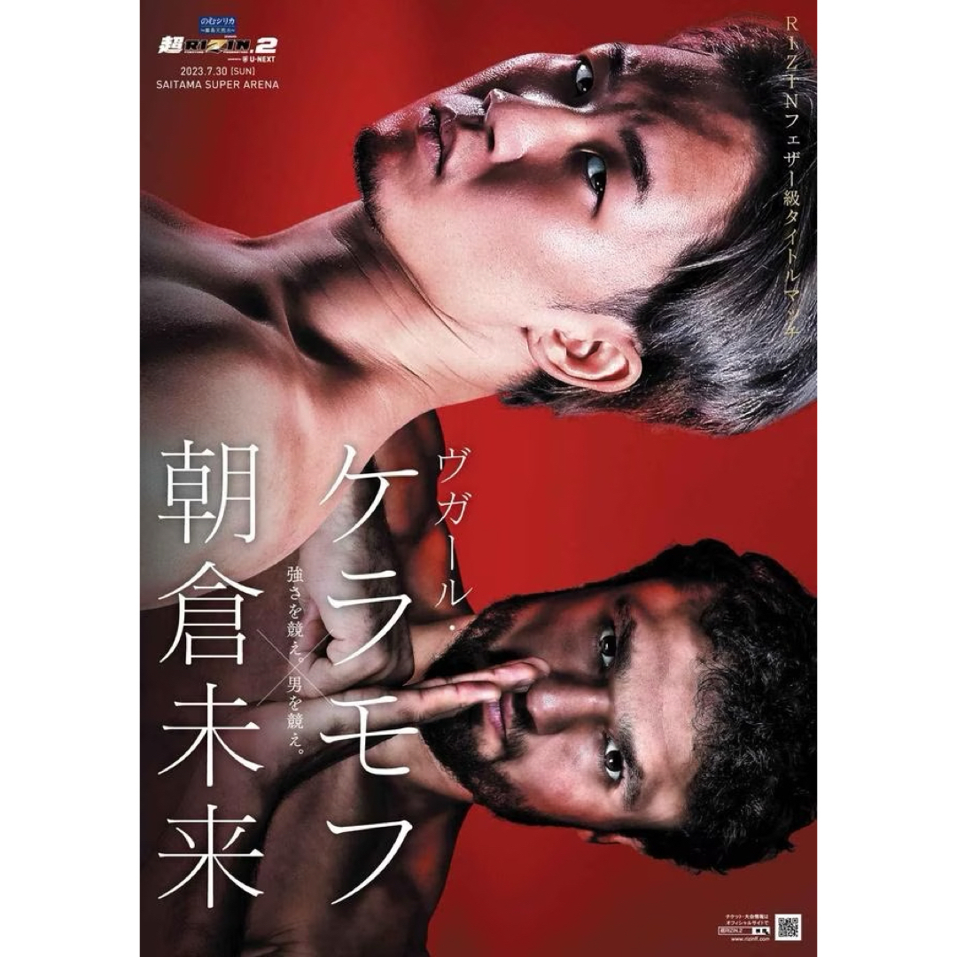 超RIZIN 2 ポスター　4枚セット スポーツ/アウトドアのスポーツ/アウトドア その他(格闘技/プロレス)の商品写真