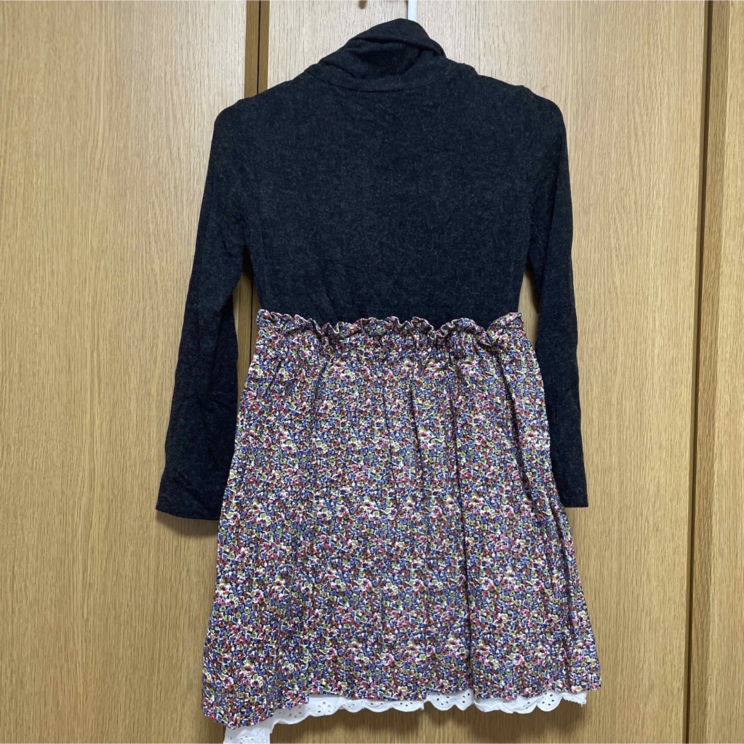 ZARA KIDS(ザラキッズ)のZARAキッズ　長袖ワンピース　110cm キッズ/ベビー/マタニティのキッズ服女の子用(90cm~)(ワンピース)の商品写真