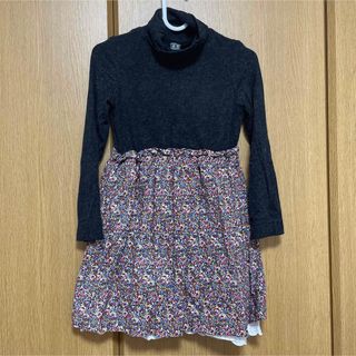 ザラキッズ(ZARA KIDS)のZARAキッズ　長袖ワンピース　110cm(ワンピース)