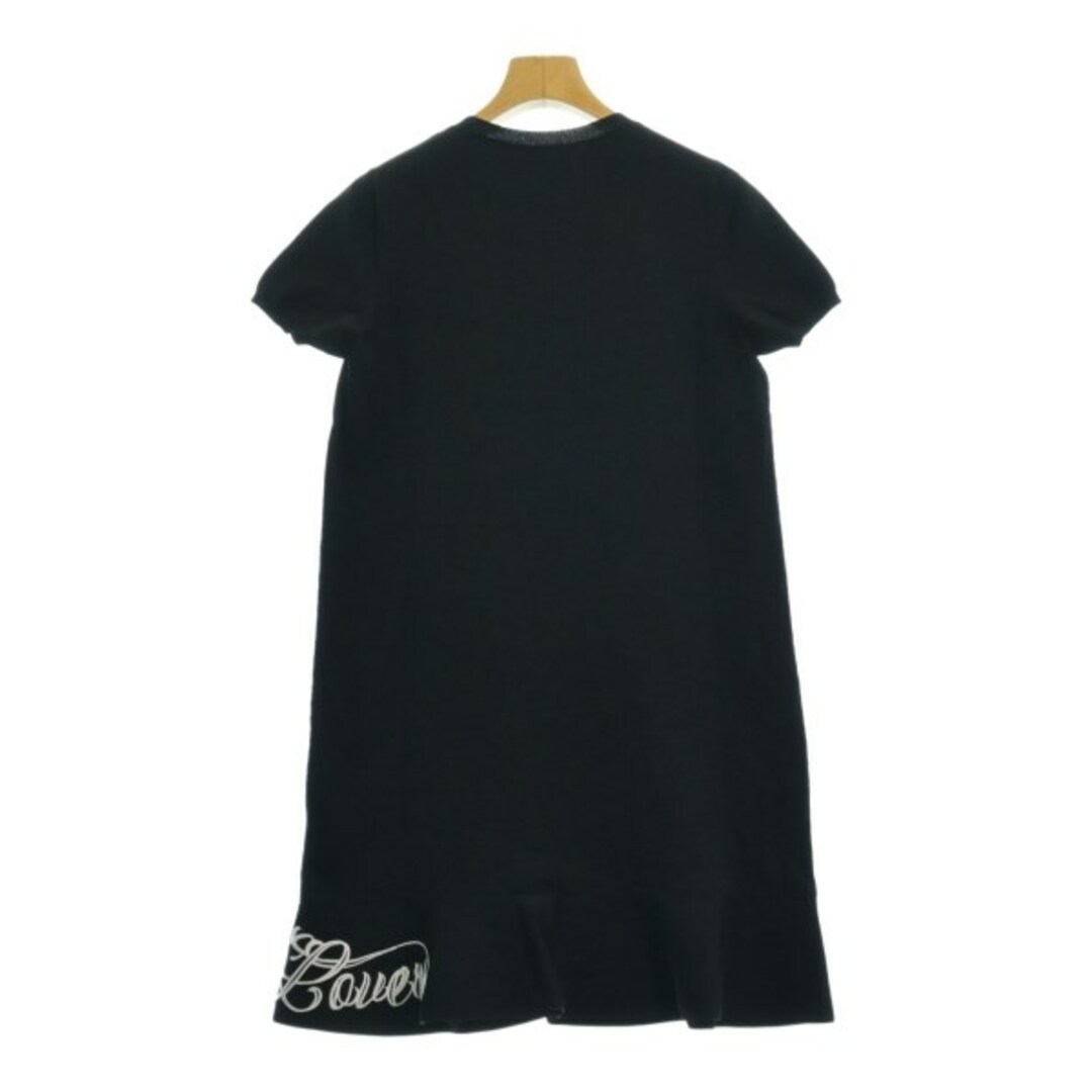 RED VALENTINO ヴァレンティノレッド ワンピース S 黒 - ひざ丈ワンピース