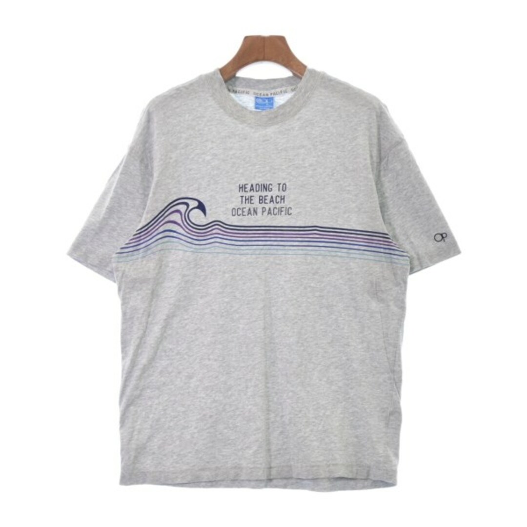 OCEAN PACIFIC(オーシャンパシフィック)のocean pacific Tシャツ・カットソー S グレー 【古着】【中古】 レディースのトップス(カットソー(半袖/袖なし))の商品写真