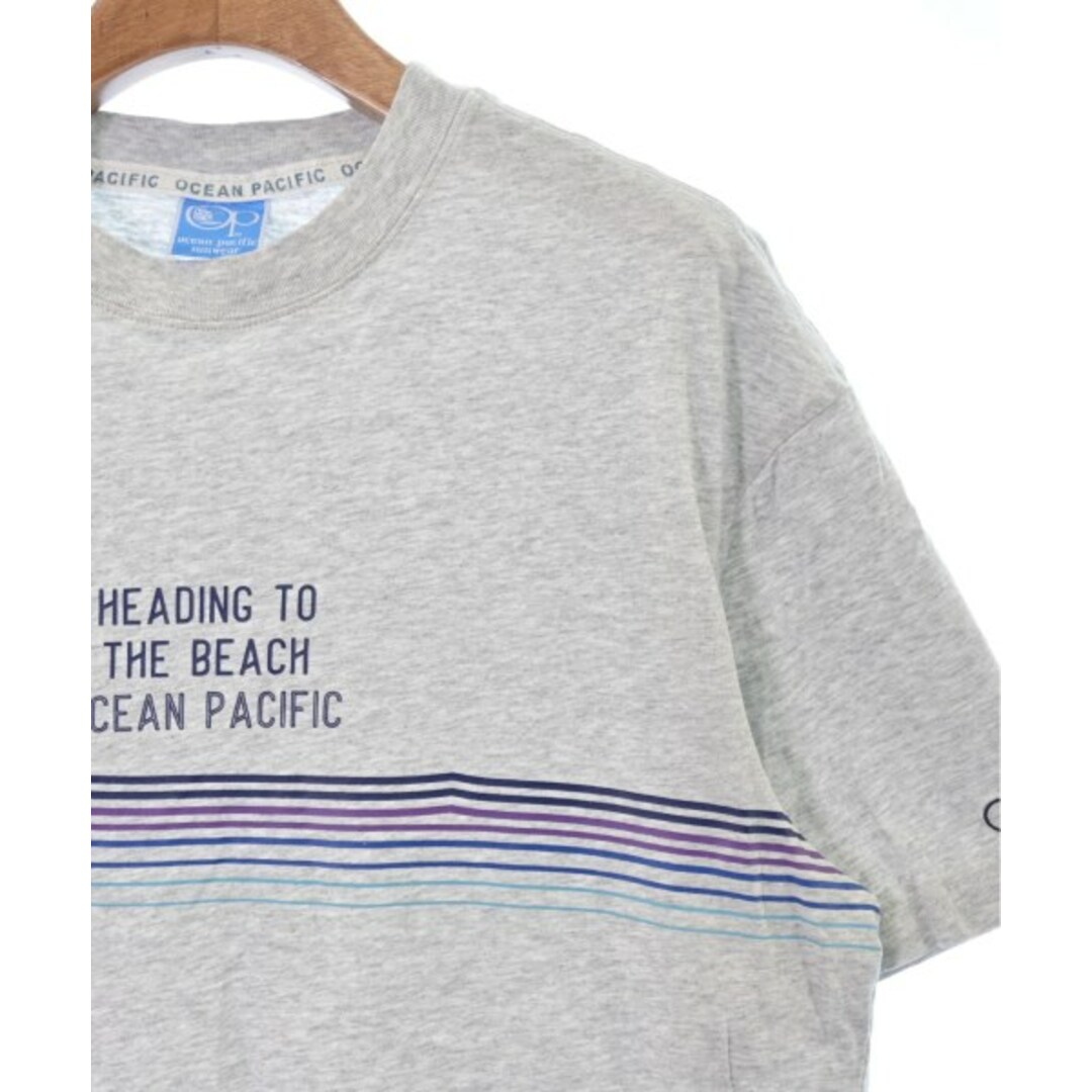 OCEAN PACIFIC(オーシャンパシフィック)のocean pacific Tシャツ・カットソー S グレー 【古着】【中古】 レディースのトップス(カットソー(半袖/袖なし))の商品写真