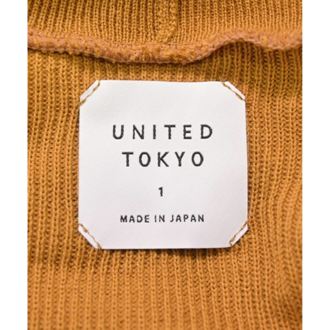 UNITED TOKYO ニット・セーター 1(S位) 茶系