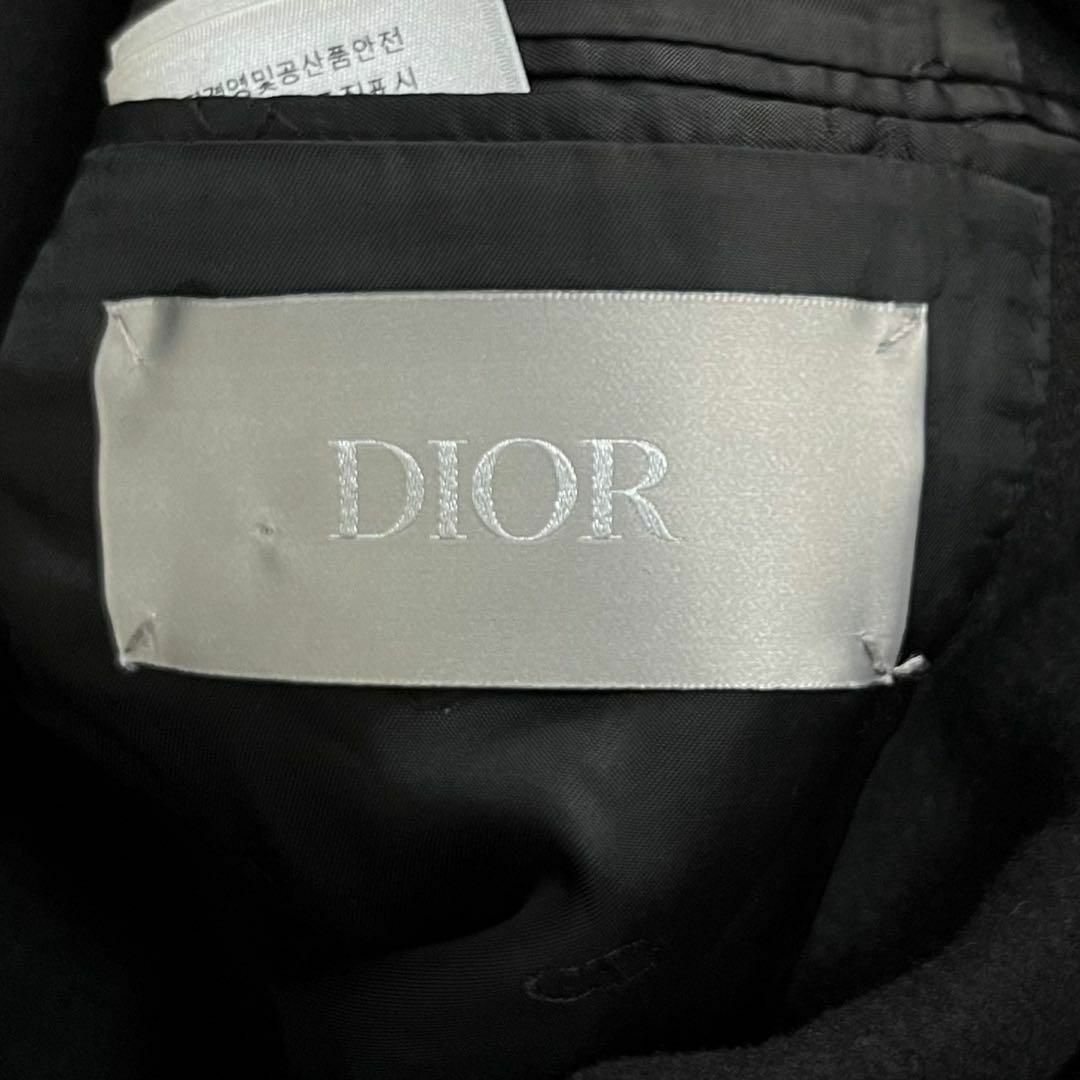 ディオール Dior 裏地CDロゴ入りロングコート 19AW 高級生地