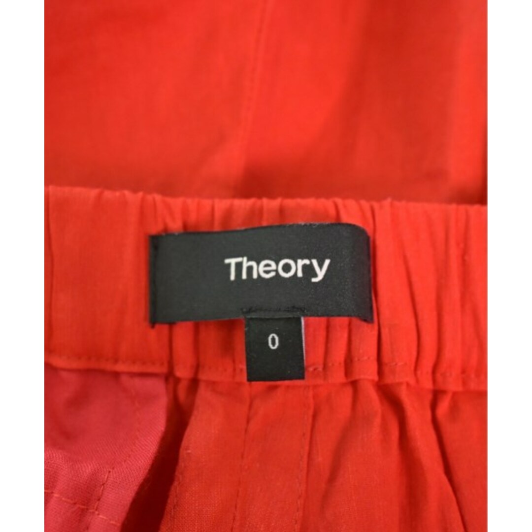 theory(セオリー)のTheory セオリー パンツ（その他） 0(S位) 赤 【古着】【中古】 レディースのパンツ(その他)の商品写真