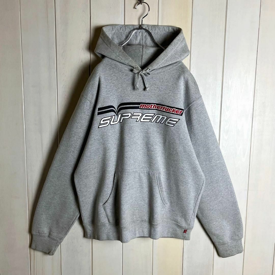 即完売品】シュプリーム♤パーカー マザーファッカー 刺繍ビッグロゴ