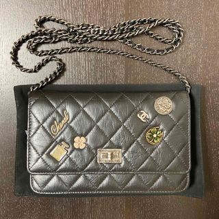 シャネル(CHANEL)のシャネル 2.55 チェーンウォレット ラッキーチャーム(ウォレットチェーン)