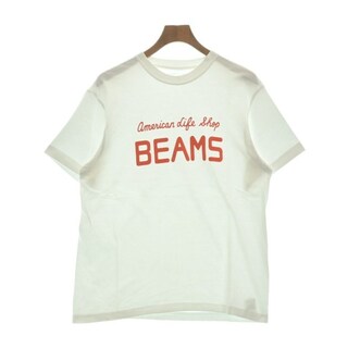 ビームス(BEAMS)のBEAMS ビームス Tシャツ・カットソー L 白 【古着】【中古】(Tシャツ/カットソー(半袖/袖なし))