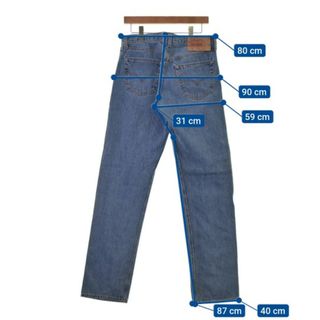 Levi's - LEVI'S リーバイス デニムパンツ 33(L位) インディゴ(デニム