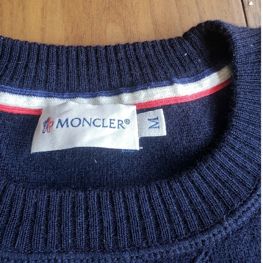 極美品 MONCLER  amiコラボニット