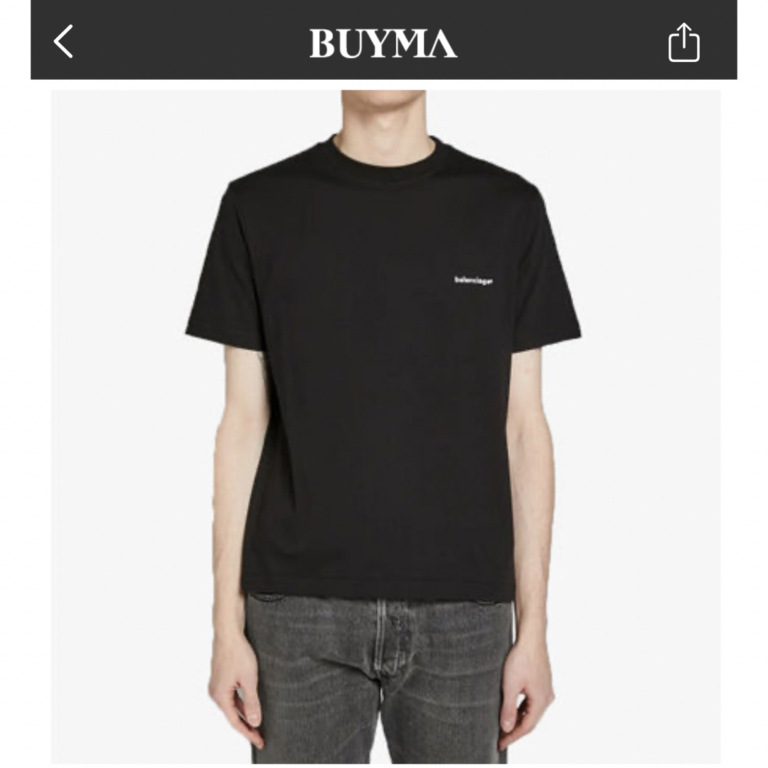 Balenciaga Tシャツ カットソー 半袖 トップス ロゴ サイズS - Tシャツ