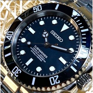 セイコー(SEIKO)のSEIKO MOD /カスタム /NH35搭載 /サブマリーナオマージュ４1ｍｍ(腕時計(アナログ))