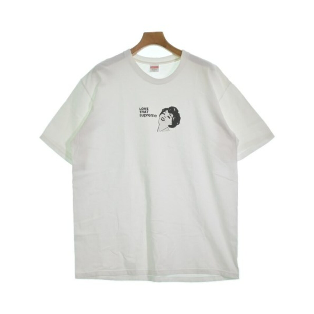 Supreme シュプリーム Tシャツ・カットソー XL 白 【古着】【中古】