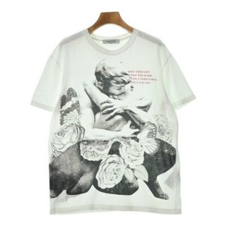 ヴァレンティノ(VALENTINO)のVALENTINO ヴァレンティノ Tシャツ・カットソー S 白 【古着】【中古】(カットソー(半袖/袖なし))