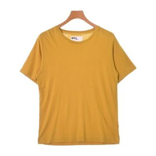 エムエイチエル(MHL.)のMHL. エムエイチエル Tシャツ・カットソー M 黄系 【古着】【中古】(Tシャツ/カットソー(半袖/袖なし))