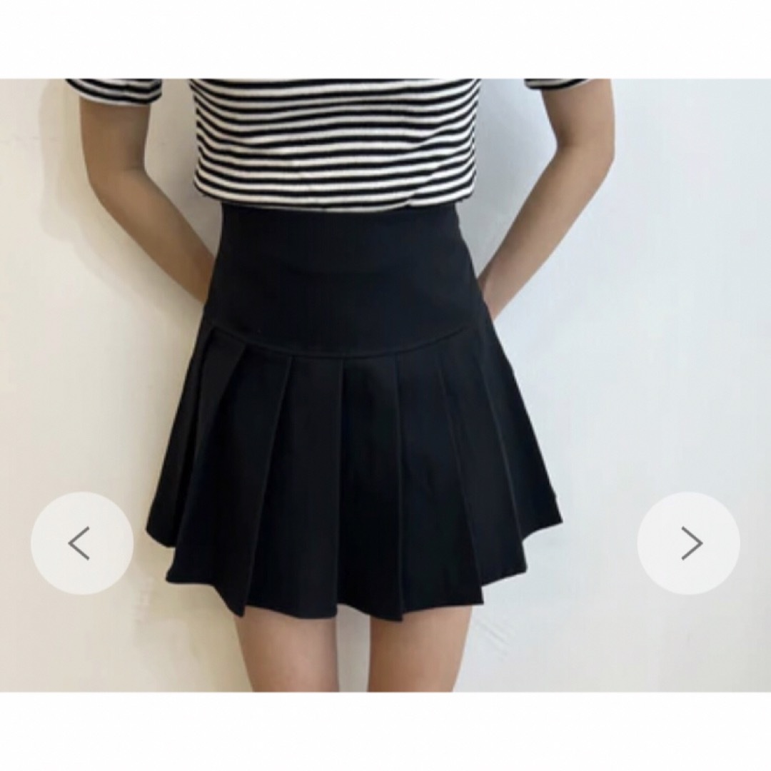 WEGO(ウィゴー)の●新品　WEGO コーデュロイプリーツスカパン 韓国 韓国ファッション レディースのスカート(ミニスカート)の商品写真
