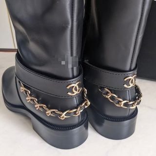 CHANEL - CHANEL ブーツ 38の通販 by アリス's shop|シャネルならラクマ