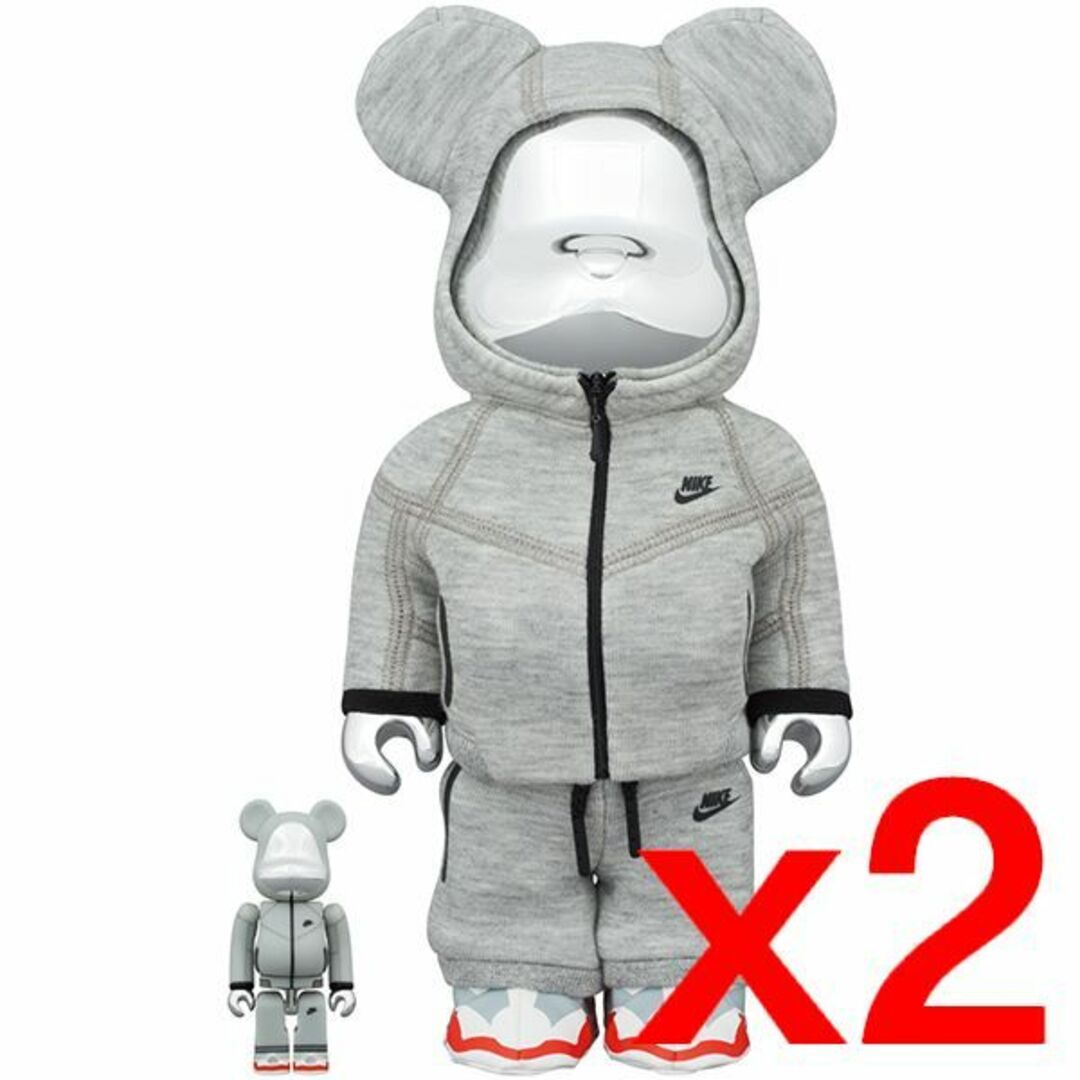 BE@RBRICK NIKE TECH FLEECE N98 100&400