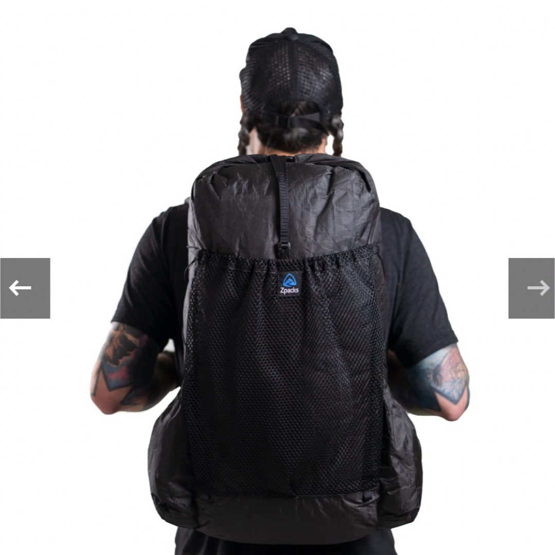 zpacks Nero Ultra 38Lバックパック（ブラック） スポーツ/アウトドアのアウトドア(登山用品)の商品写真