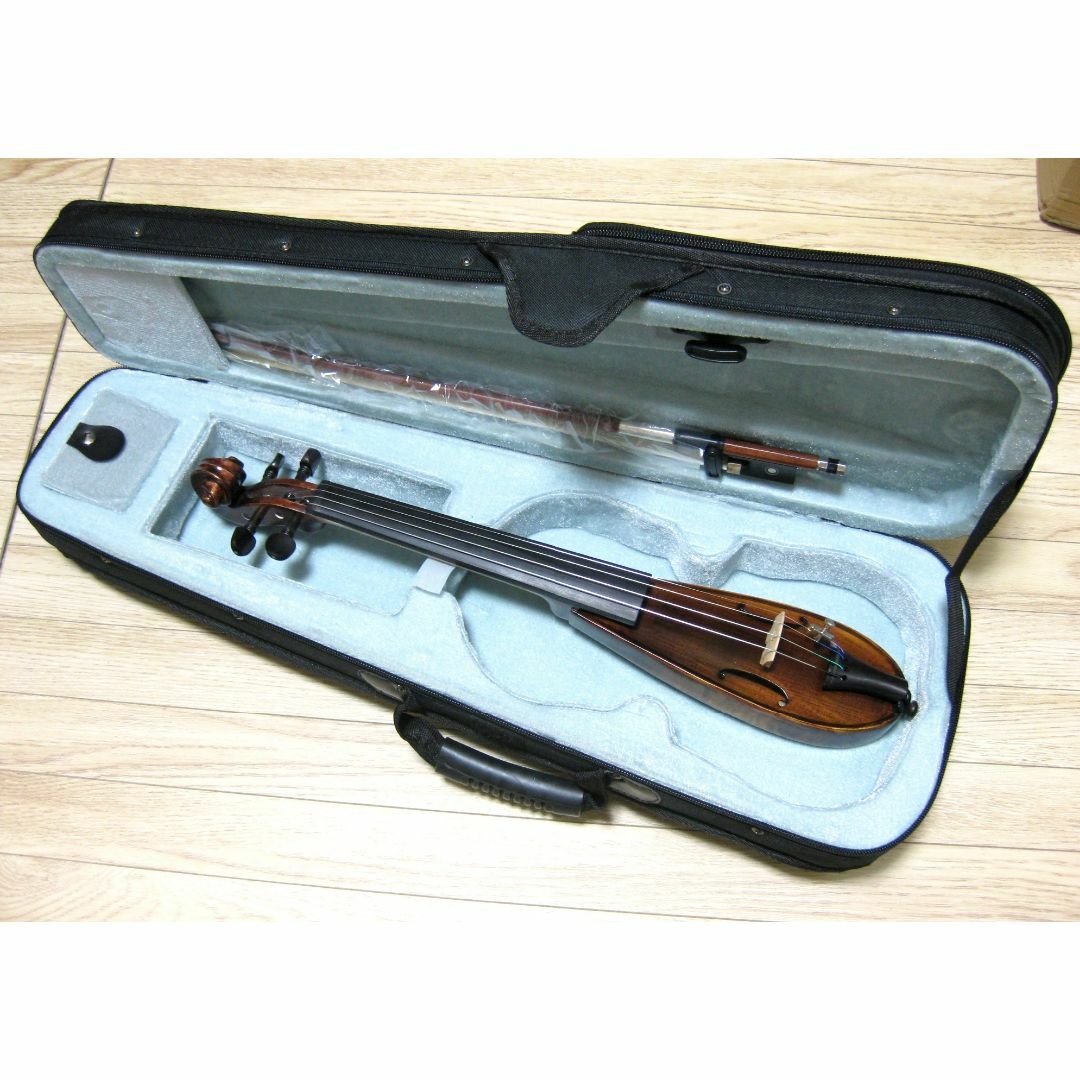 【古楽器】 ポシェット・バイオリン 1/4サイズ しずく型 付属品セット