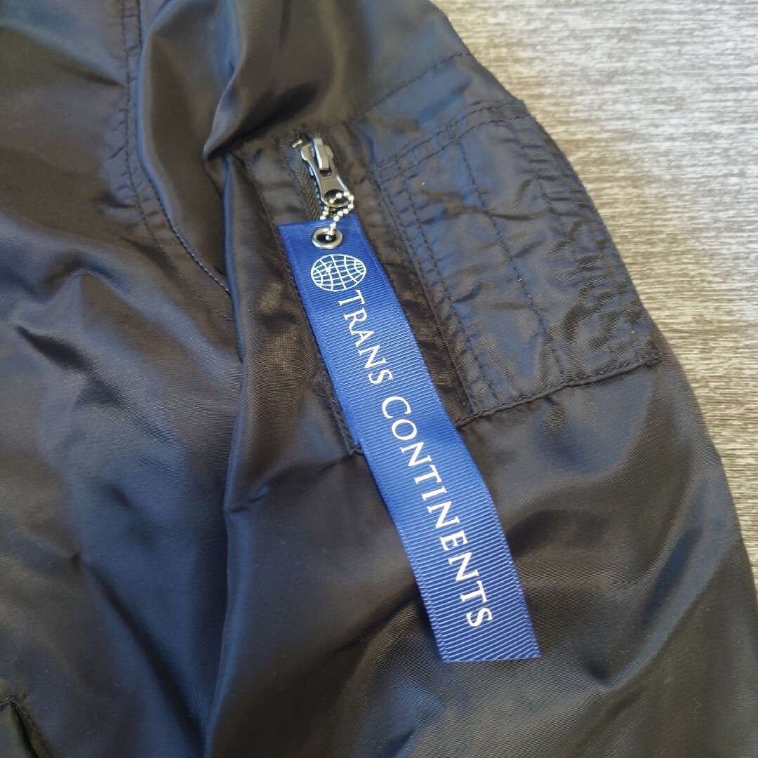TRANS CONTINENTS(トランスコンチネンツ)のトランスコンチネンツ　MA-1　Lサイズ メンズのジャケット/アウター(ナイロンジャケット)の商品写真